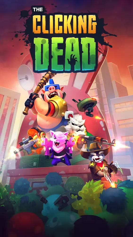 Clicking Dead: Zombie Killing スクリーンショット