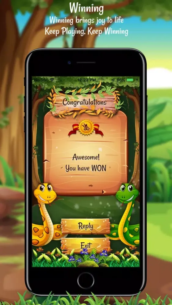 Screenshot di Snakes & Ladders - Classic