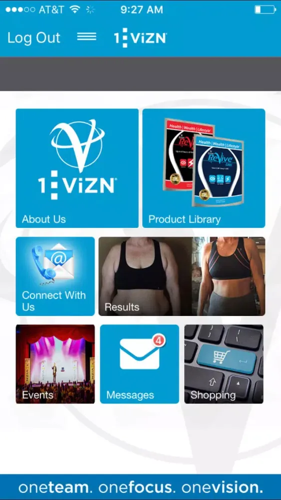 1VIZN Business App 스크린샷