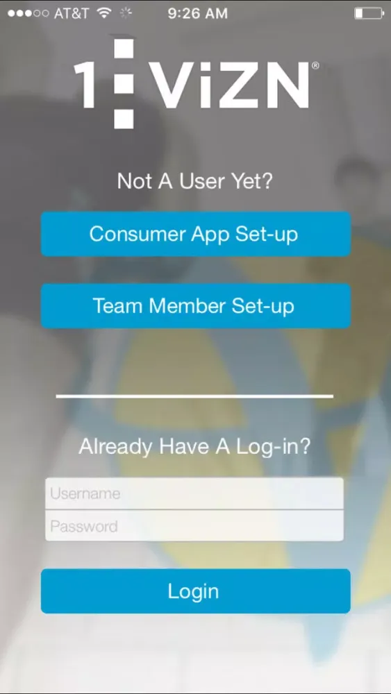 1VIZN Business App 스크린샷