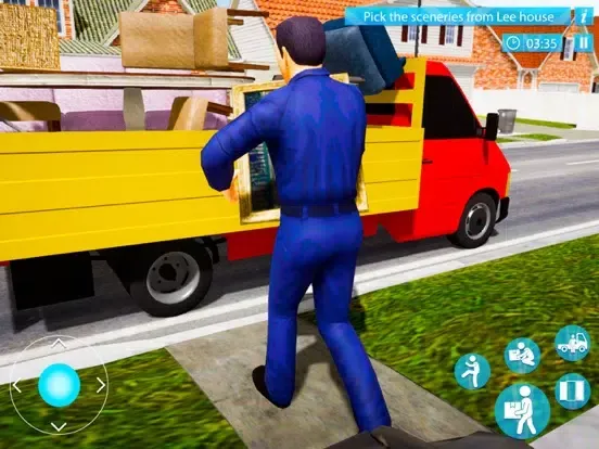 Zrzuty ekranu House Movers Job Simulator iPad 