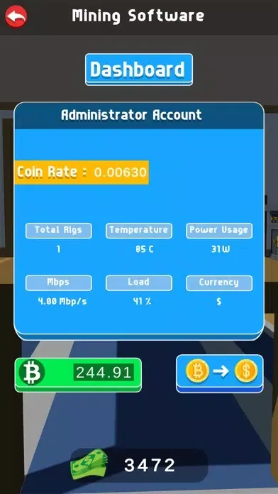 Hyper Crypto Miner Tycoon স্ক্রিনশট