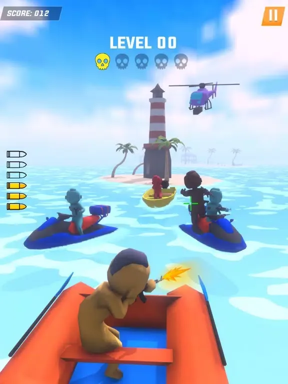Speed Boat Shootout iPad  Screenshots