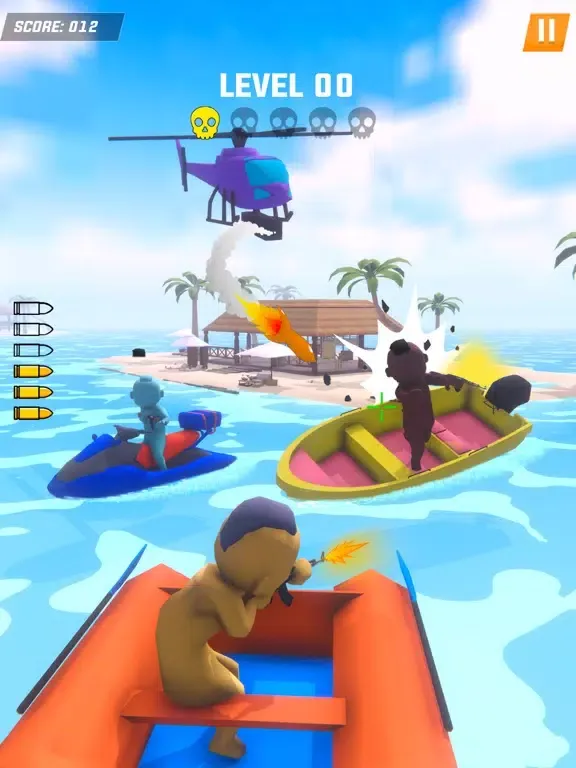 Speed Boat Shootout iPad  Screenshots