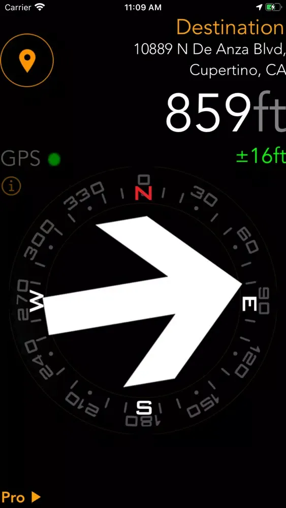 Captures d'écran de GPS Navigator