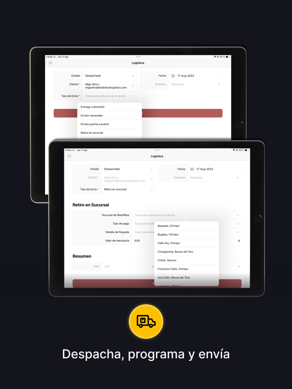 Pared iPad  Screenshots