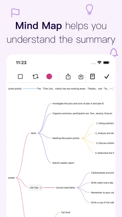 Deer - Todo & MindMap & Note سکرین شاٹس