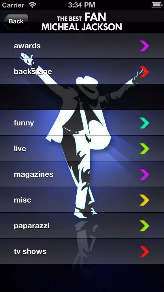 The Best Fan - for Micheal Jackson Screenshots
