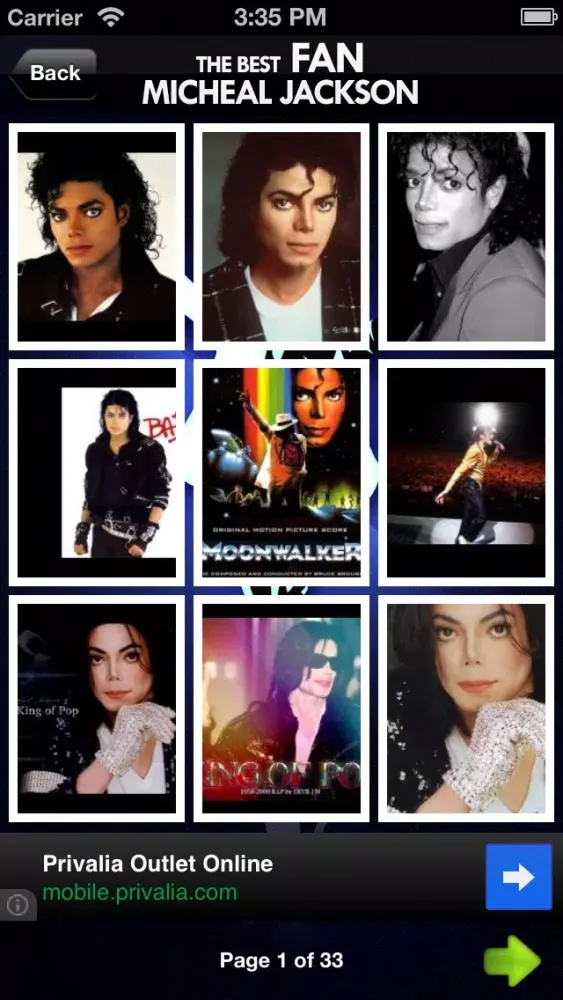 The Best Fan - for Micheal Jackson Screenshots