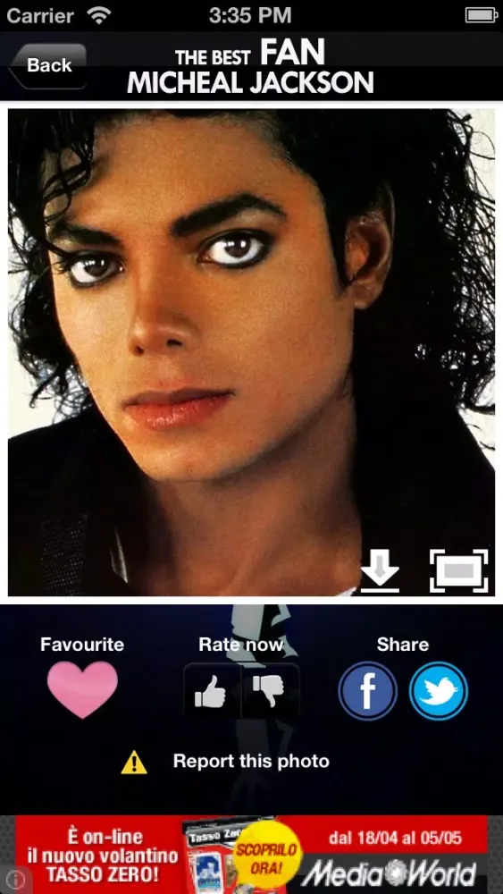 The Best Fan - for Micheal Jackson Screenshots