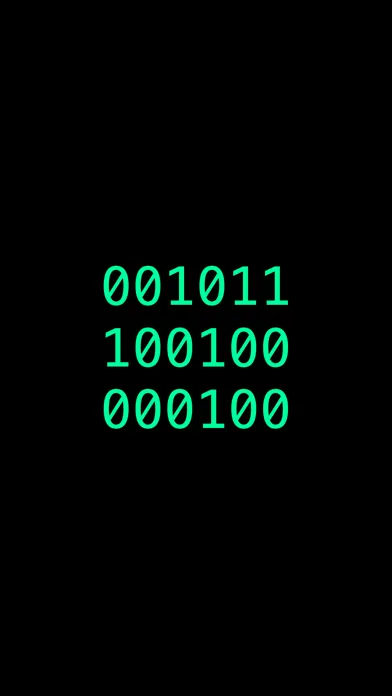 Tangkapan skrin Big binary clock