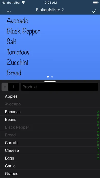 ภาพหน้าจอของ ShopList simple