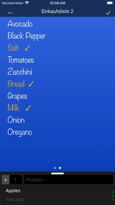 ภาพหน้าจอของ ShopList simple