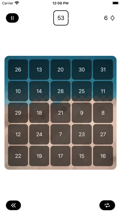 Tangkapan layar 54 Seconds - Time Number Game