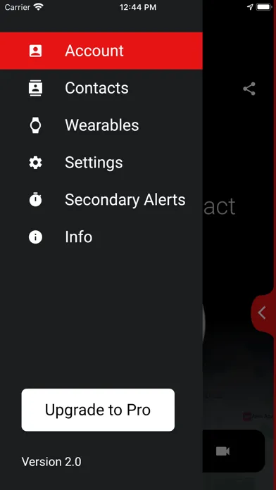 Screenshot di Red Panic Button