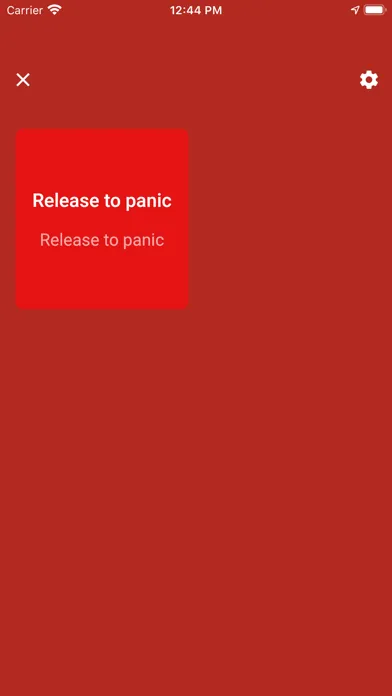 Screenshot di Red Panic Button