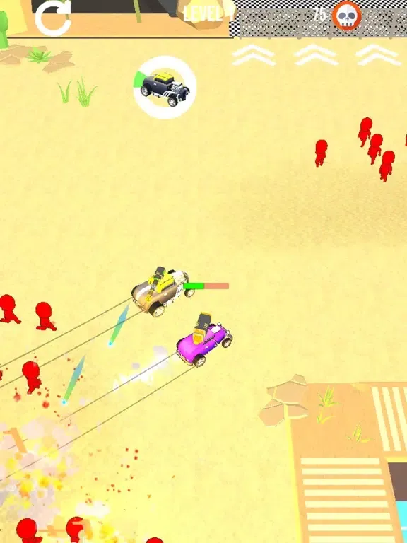 Battle Car 3D iPad  Ekran Görüntüleri