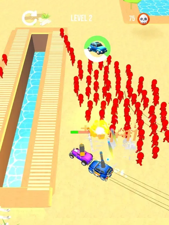Battle Car 3D iPad  Ekran Görüntüleri