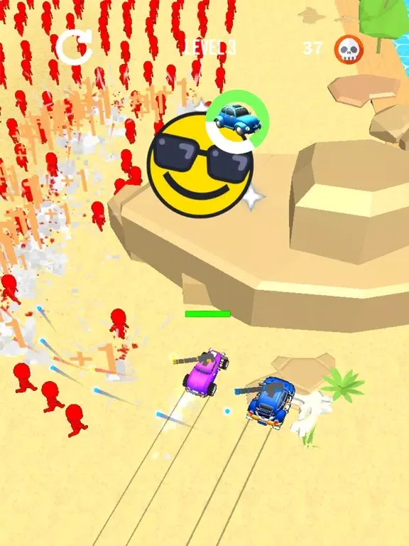 Battle Car 3D iPad  Ekran Görüntüleri