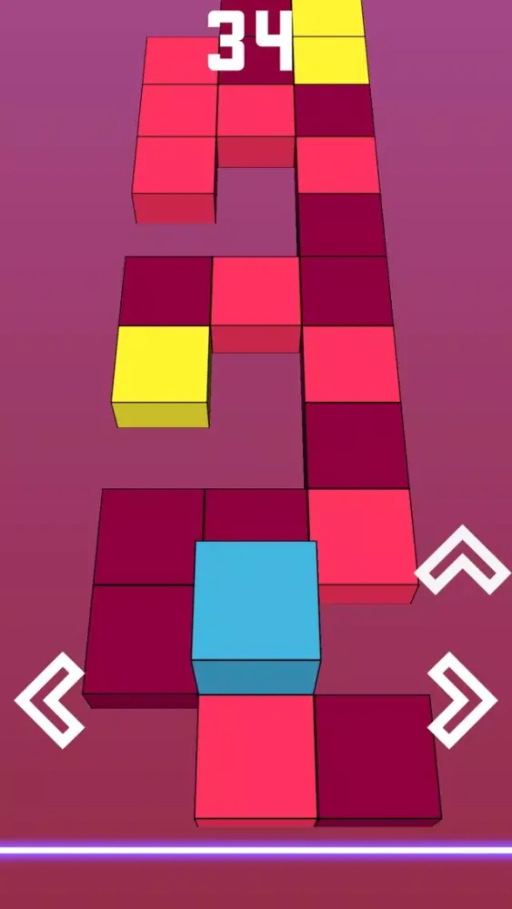 Tangkapan skrin Project Cube - Endless Runner