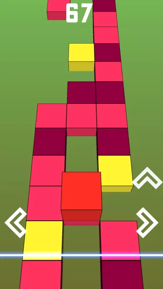 Tangkapan skrin Project Cube - Endless Runner