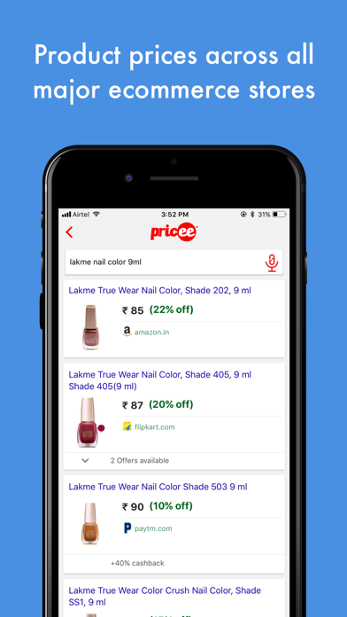 Pricee - search engine for shopping and prices スクリーンショット