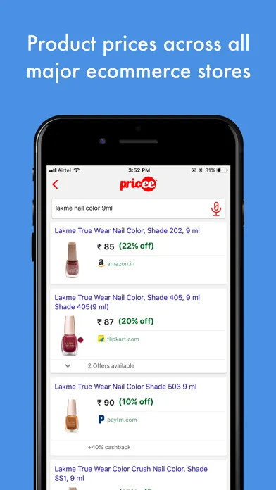Pricee - search engine for shopping and prices应用截图