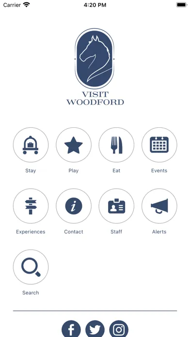 ภาพหน้าจอของ Visit Woodford