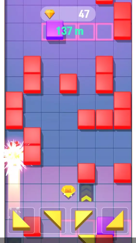 Capturas de tela do Block & Go