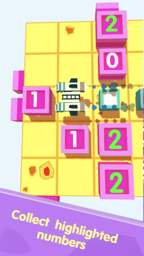 Captures d'écran de Numbers In Space