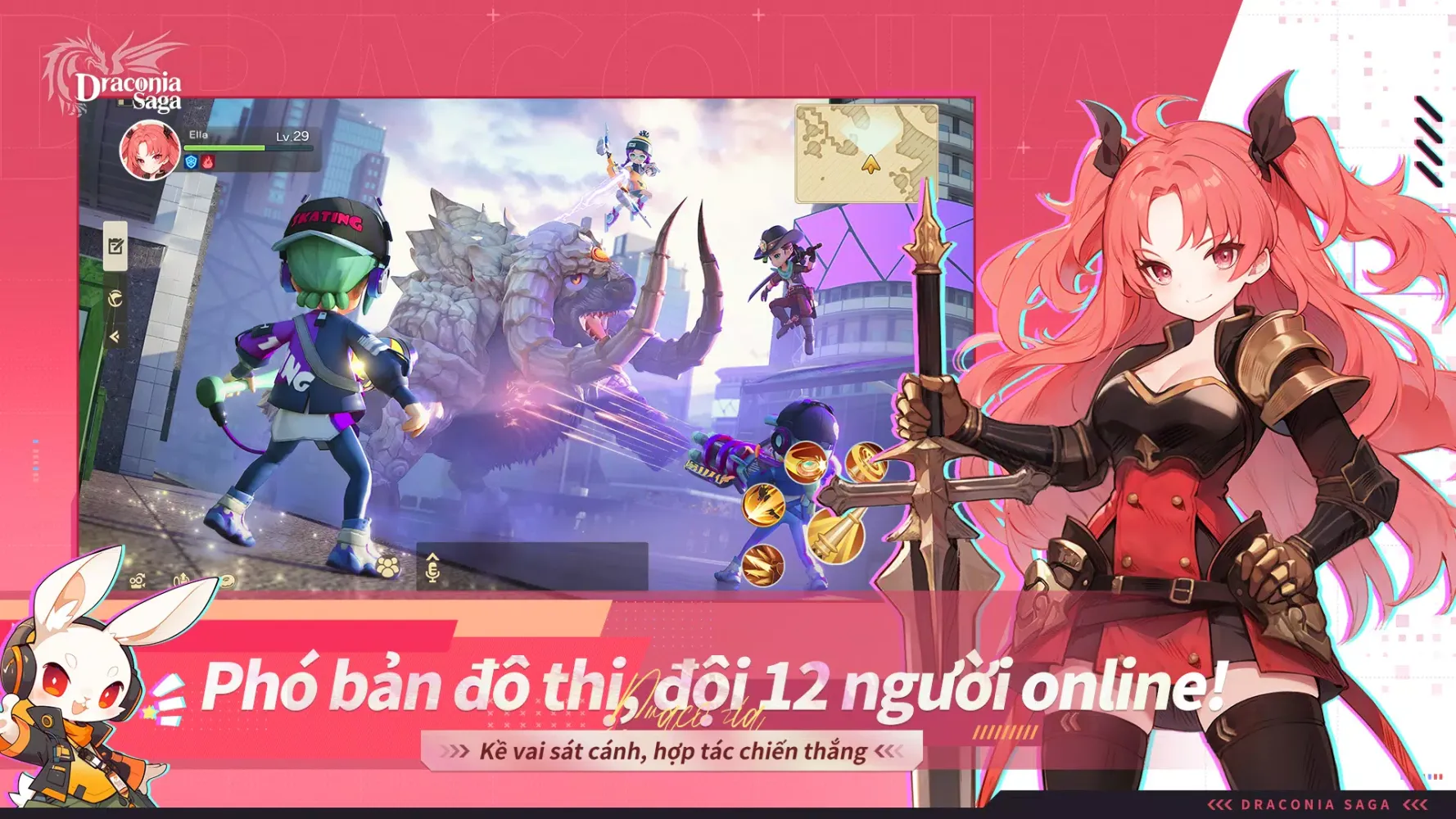 Capturas de pantalla de Draconia Saga VN