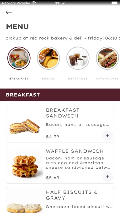 Red Rock Bakery & Deli. سکرین شاٹس