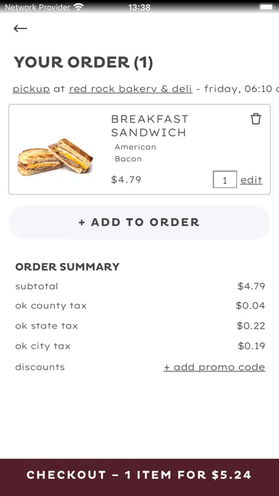 Red Rock Bakery & Deli. سکرین شاٹس