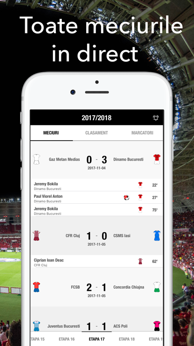 Fotbal Romania Live - Liga 1 Screenshots