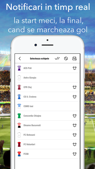 Fotbal Romania Live - Liga 1 Screenshots