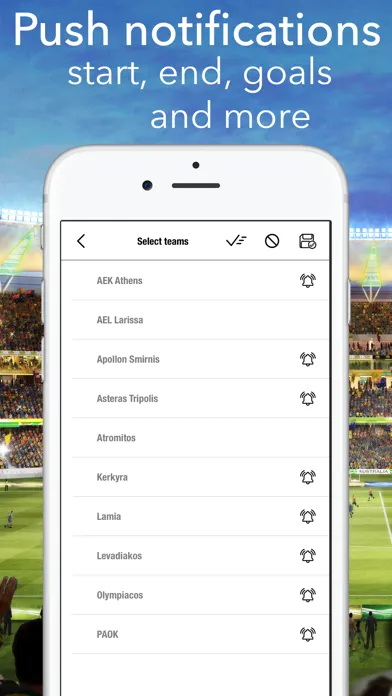Capturas de tela do Live Results - Super League