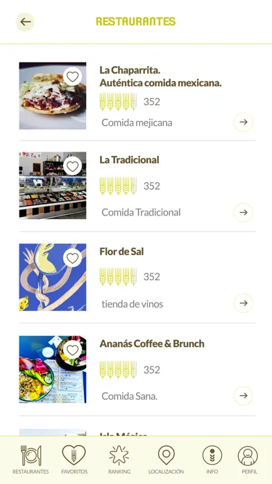 Ảnh chụp màn hình của Red Sevilla Sin Gluten