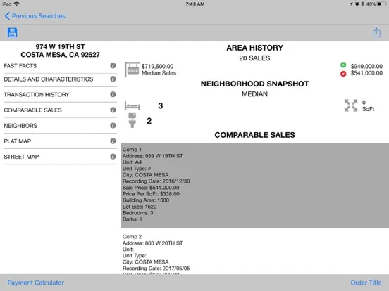 Corinthian Mobile iPad  스크린샷