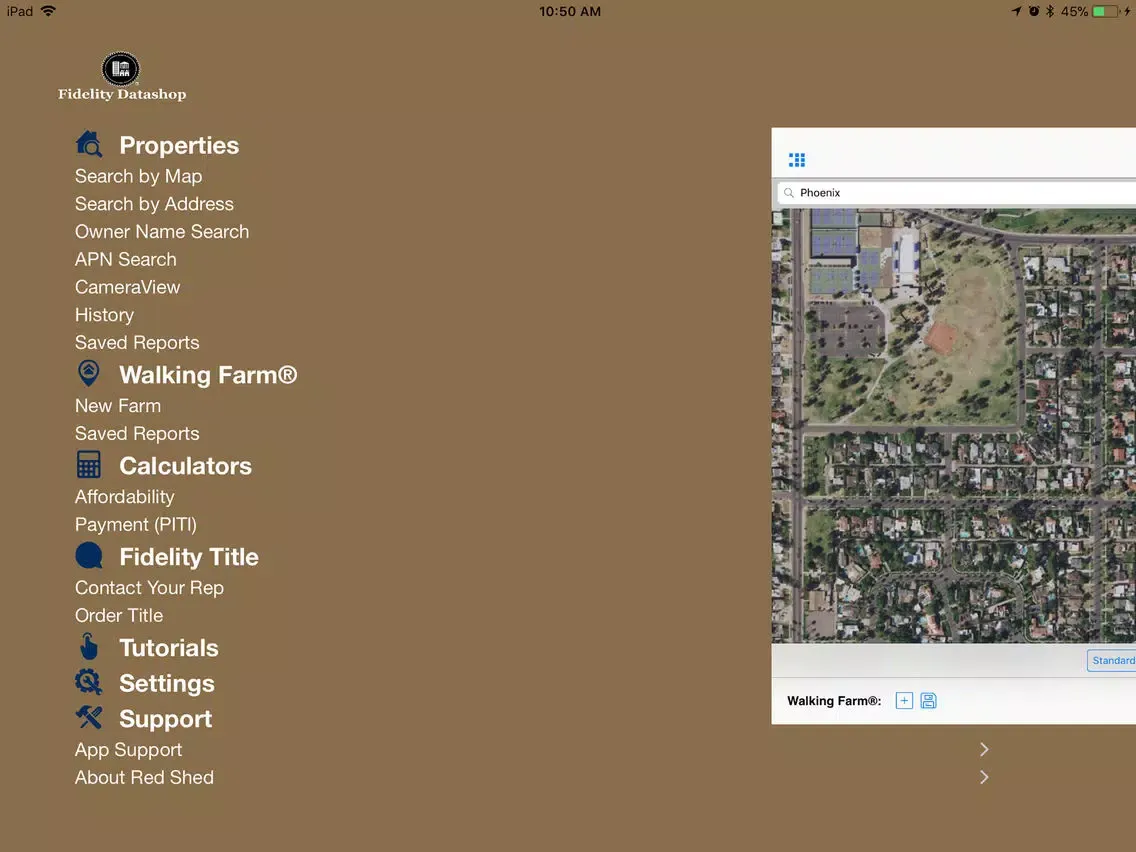 Fidelity Datashop Arizona iPad  স্ক্রিনশট
