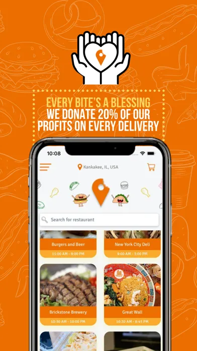 Tangkapan layar Local Bites Delivery