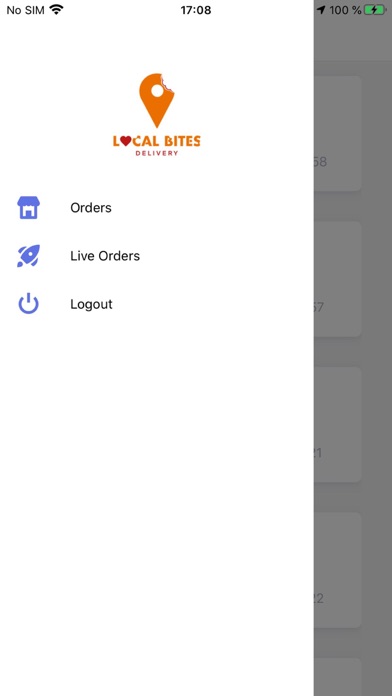 Local Bites Delivery Driver應用截圖