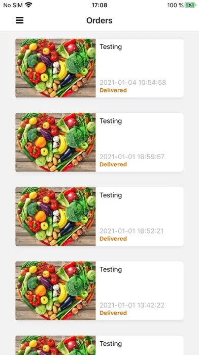 Local Bites Delivery Driver 스크린샷