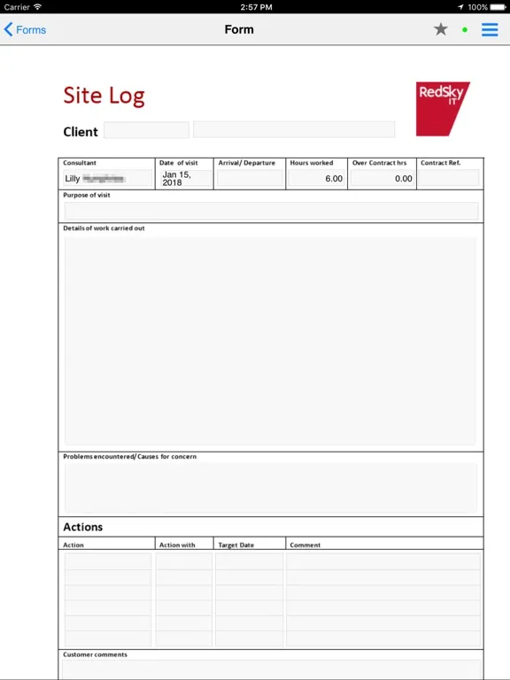 Screenshot di JDM Client iPad 