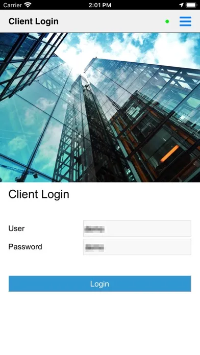 Screenshot di JDM Client