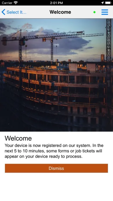 Screenshot di JDM Client