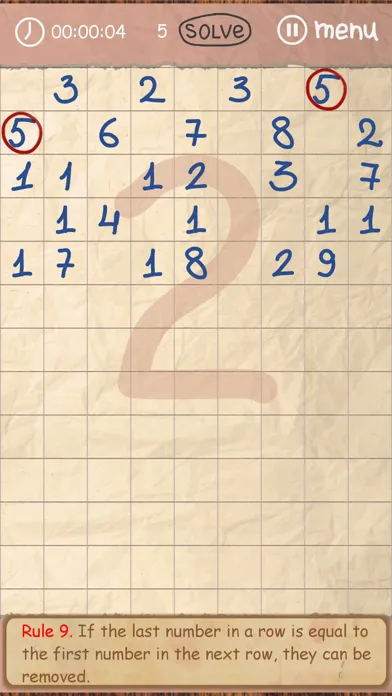 Doodle Numbers Puzzle应用截图