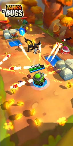 Tanks vs Bugs スクリーンショット
