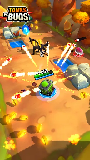 Tanks vs Bugs スクリーンショット