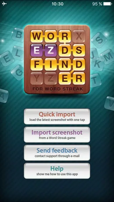 EZ Words Finder - cheat for Word Streak game应用截图