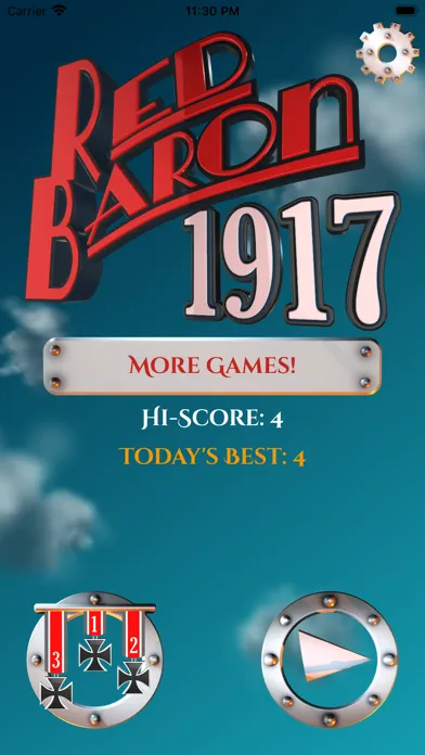 Tangkapan skrin Red Baron 1917
